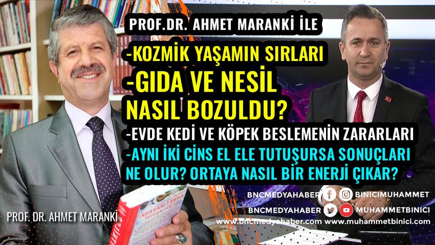 Gıda ve Nesil Nasıl Bozuldu Prof. Dr. Ahmet Maranki'den Zehir Zemberek Açıklamalar