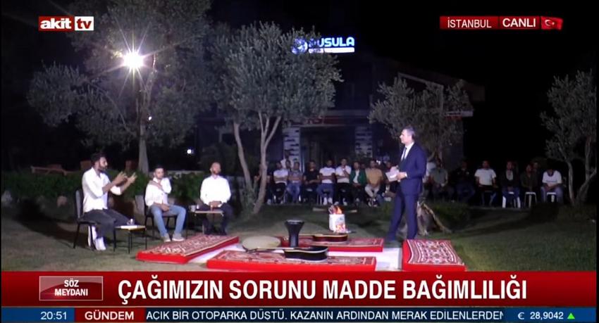 Muhammet Binici ile Söz Meydanı Programı, Bağımlılıkla Mücadelede İlham Verici Hikayeler ve Uzman Görüşleriyle Dolu Bir Geceydi”