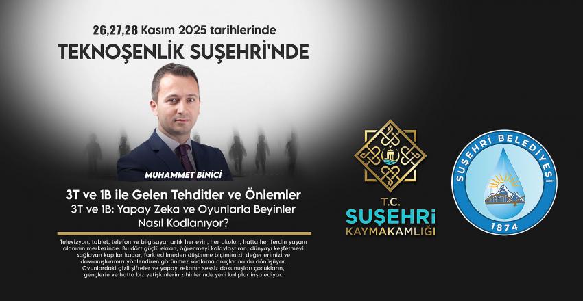 3T 1B ve Yapay Zekâya Karşı Suşehri’nde Seferberlik Başladı
