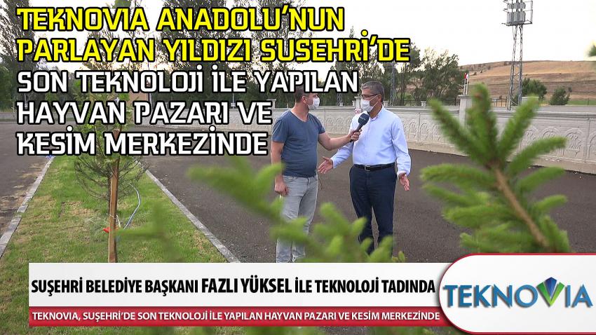 Teknovia, Suşehri’de Son Teknoloji İle Yapılan Hayvan Pazarı ve Kesim Merkezinde