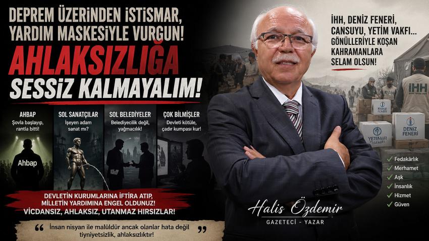 Ahbap, İHH, Deniz Feneri, “İşeyen Adam” , Sol Sanatçılar ve Sol Belediyeler!