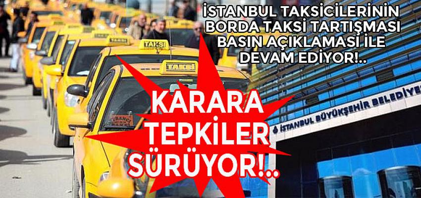 İstanbul'da taksicilerin 