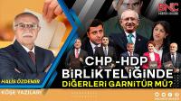 CHP HDP Birlikteliğinde Diğerleri Garnitür mü?