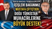 Teşekkürler Sayın İçişleri Bakanımız! Mustafa Çiftçi