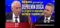 Kadir Sütçü'den, Muhammet Binici ile Gece Ajansı'nda: DEKOS Sistemi ile Depremin Doğa İle İlişkisi ve Başarılı Tahminler