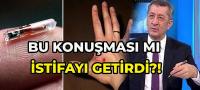 Bu Konuşması mı İstifayı getirdi?