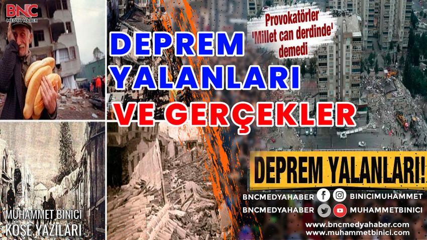 Deprem Yalanları ve Gerçekler