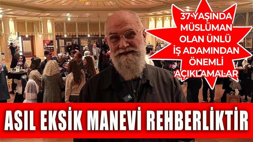 Öztoksoy: Gençlere imanı anlatır ve yaşayarak gösterirsek hakikati bulurlar.