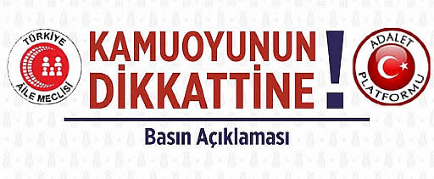 15 Eylül Dünya Aile Haftası ve 2020 Aile Yılı Türkiye Aile Meclisi Aile Günü  Basın Açıklaması 