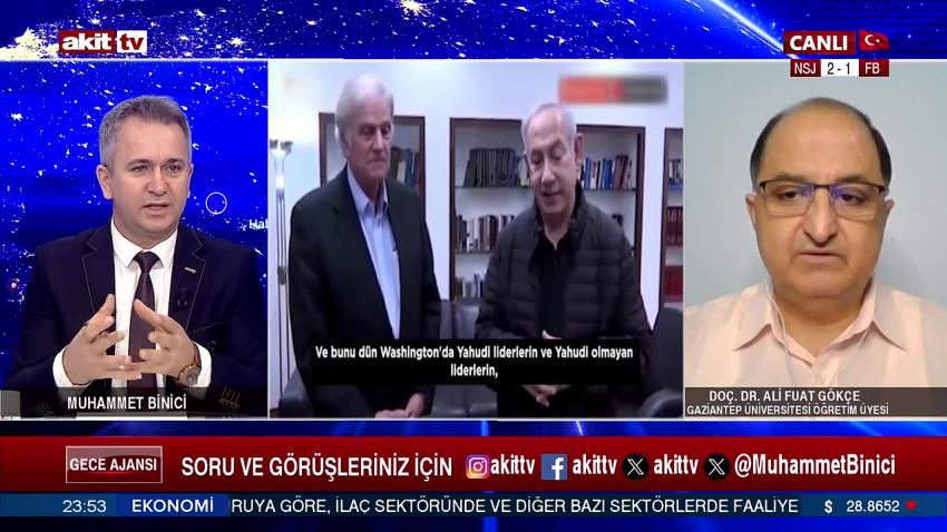 İsrail-Filistin Çatışması ve Bölgedeki Stratejik Dinamikler - Doç. Dr. Ali Fuat Gökçe - Muhammet Binici