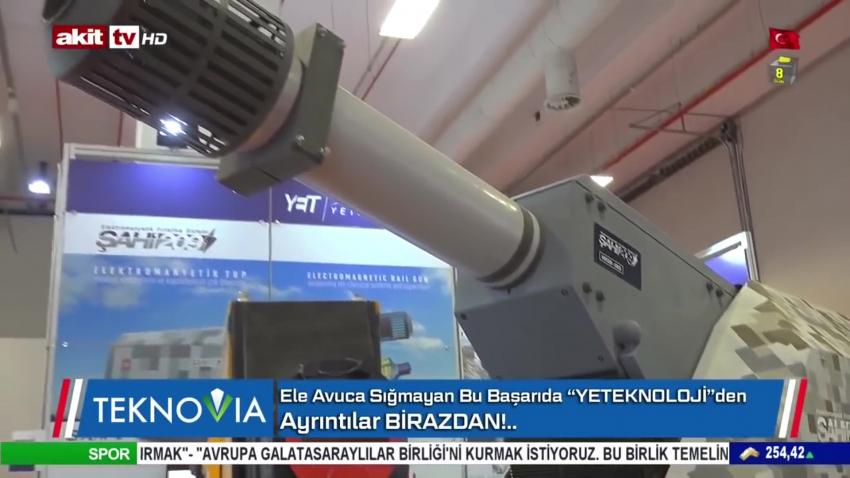 Elektrik Gücüyle Çalışan Devasa Topun Detayları Ortaya Çıktı! Türkiye'nin Yerli Savunma Teknolojisi