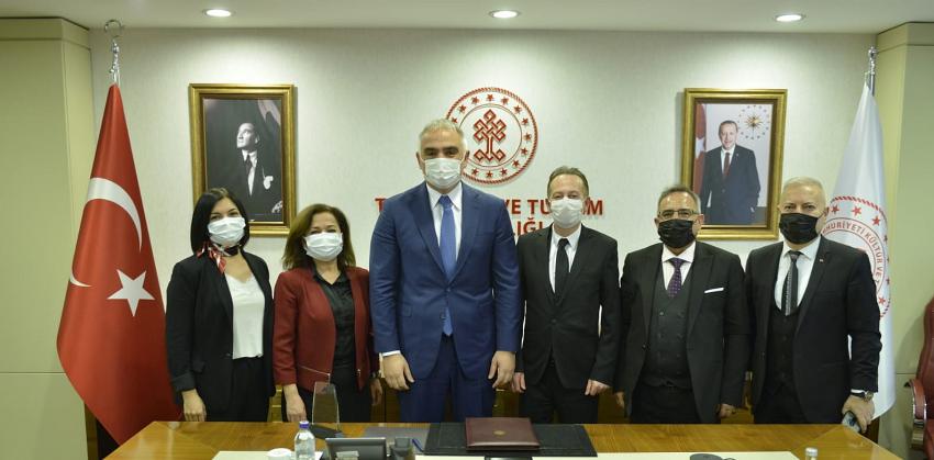 Kültür ve Turizm Bakanı Mehmet Nuri ERSOY, Turizm İş Birliği Derneği (TUR-İD) Nezaket  Ziyareti
