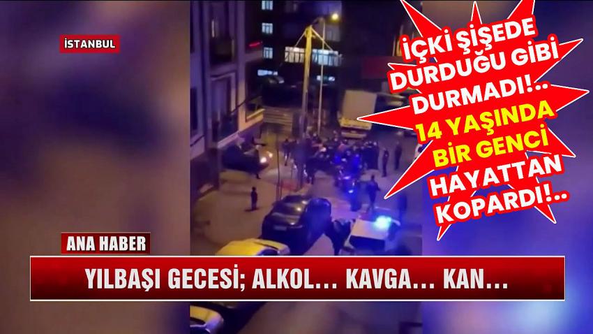 YILBAŞI GECESİ ALKOL... KAVGA... KAN!...